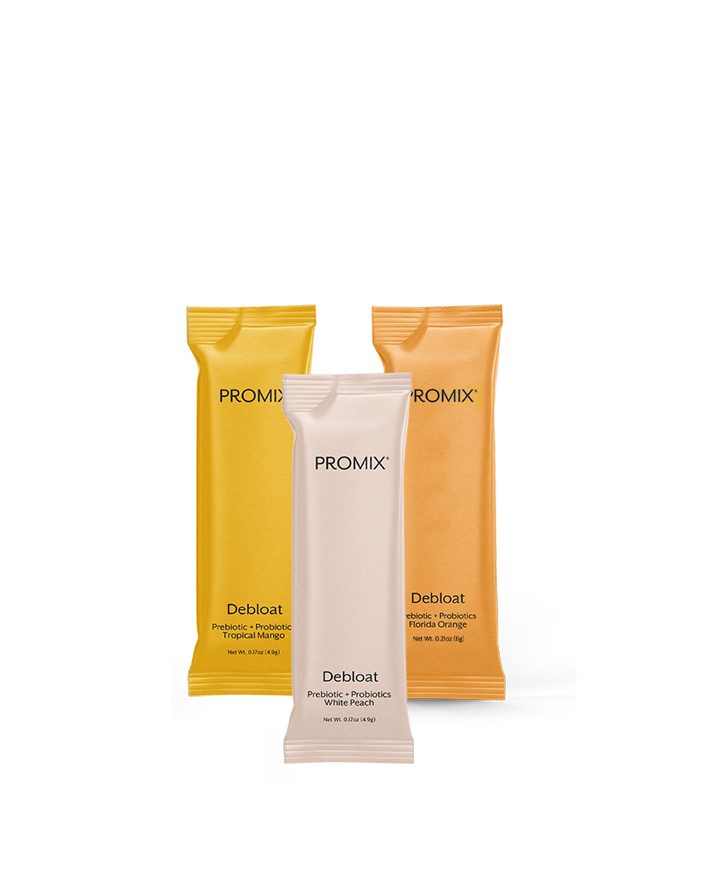 Promix Debloat Prebiotic + Probiotic Reviews Debloat: Prebiotic + Probiotic Variety Pack | Promix Nutrition®