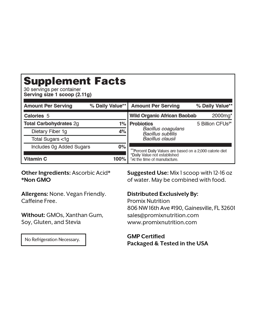Unflavored Debloat: Prebiotic + Probiotic