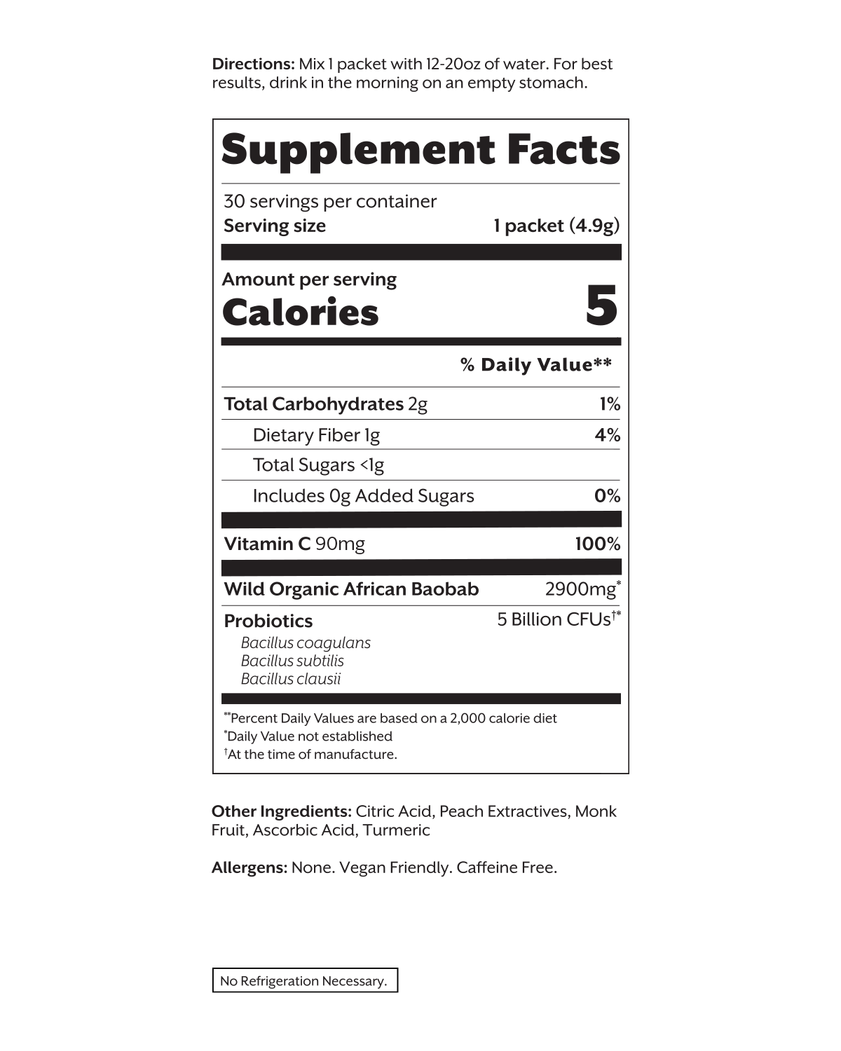 Variant: 30 Single Sticks