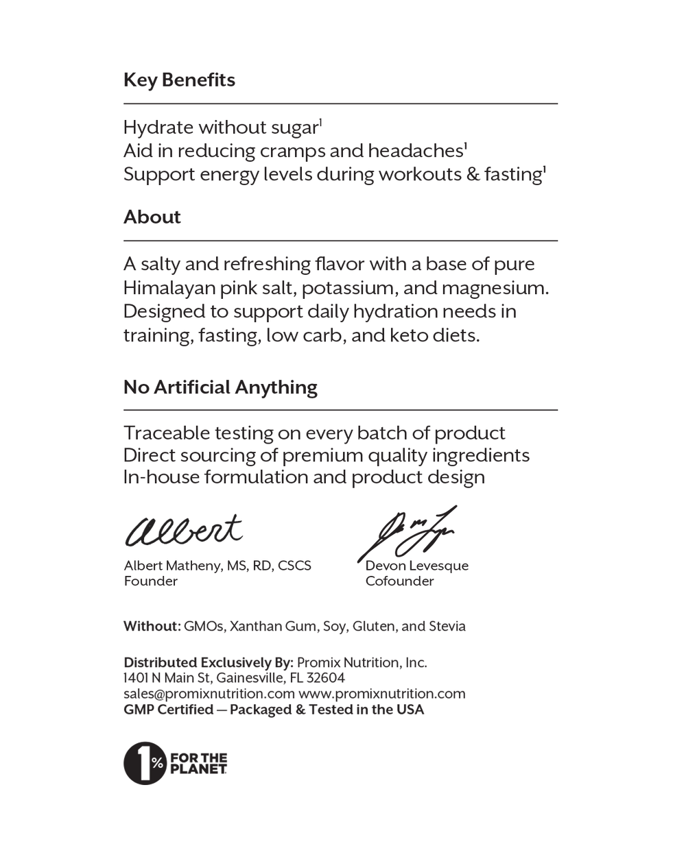 White Peach Electrolyte Drink Mix