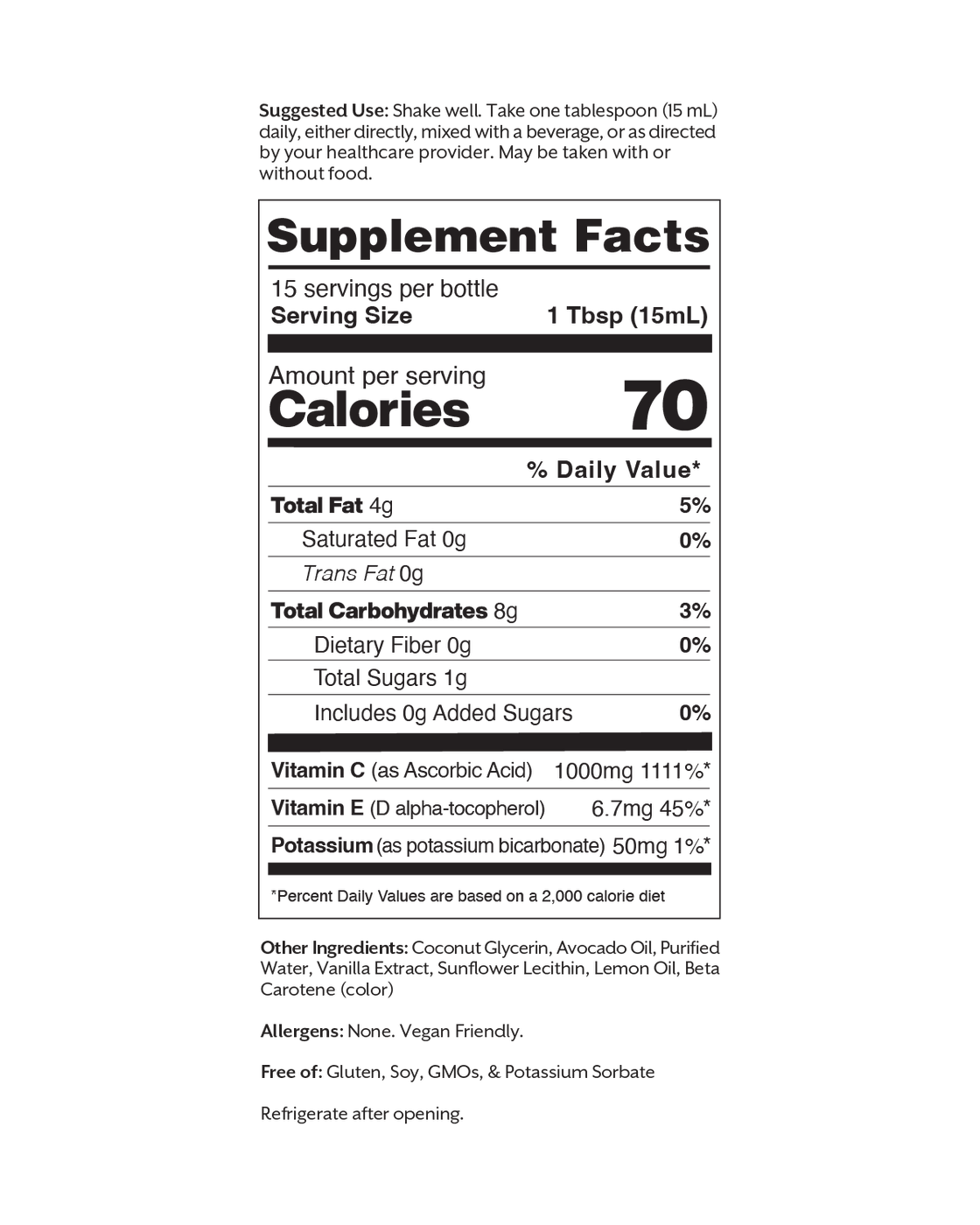 Liposomal Buffered Vitamin C