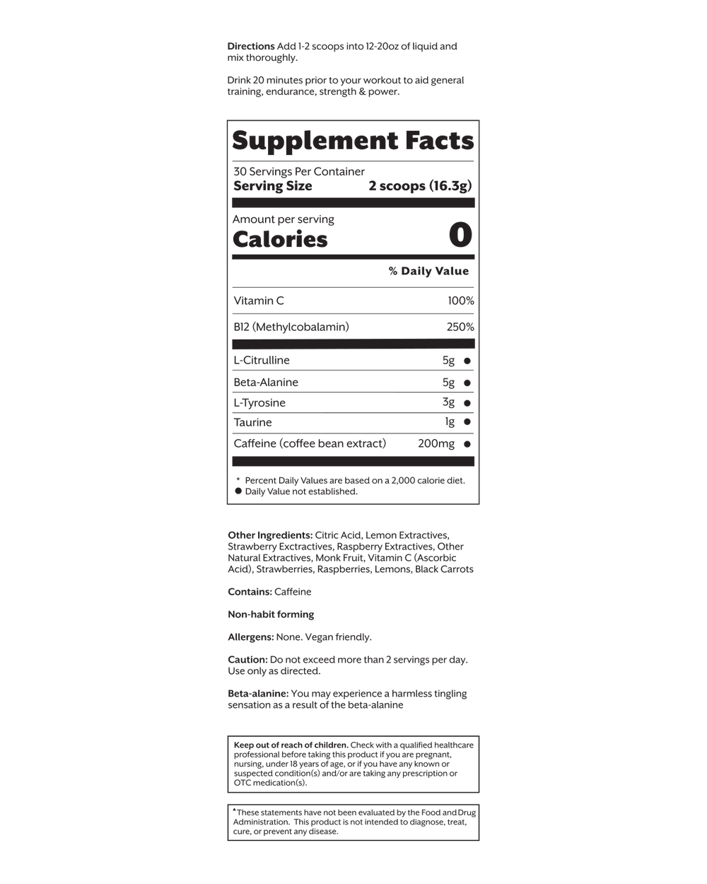 All Natural Pre Workout Powder Promix Nutrition all-natural-pre-workout-powder-promix-nutrition