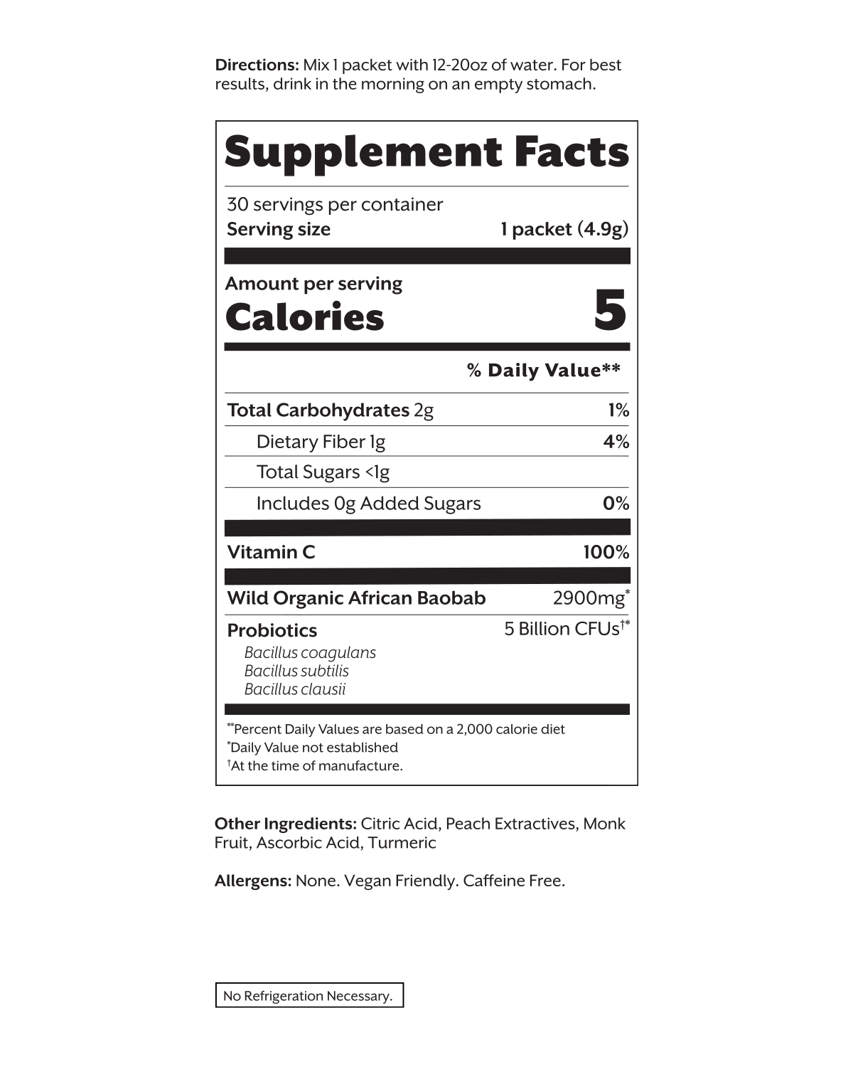 Variant: 30 Single Sticks