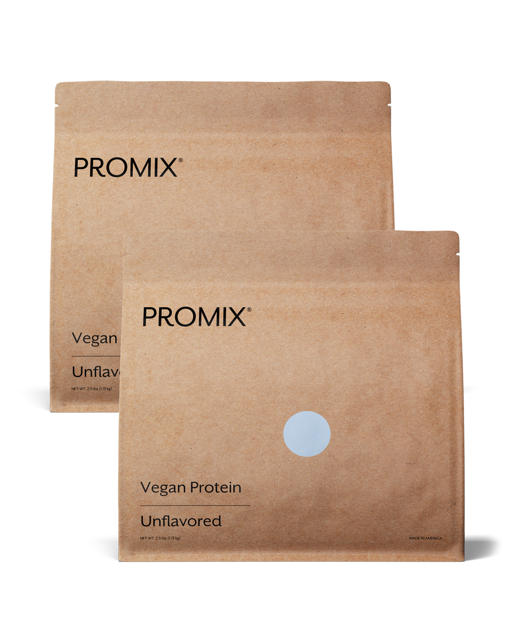 Unflavored Vegan Protein Powder, 5 LB Bag