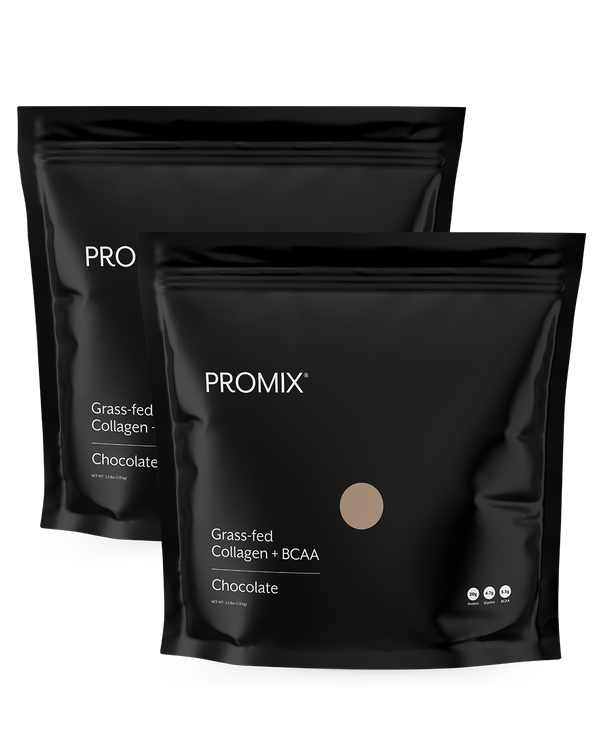 Optimal Chocolate Collagen Peptides + BCAA | Promix Nutrition®