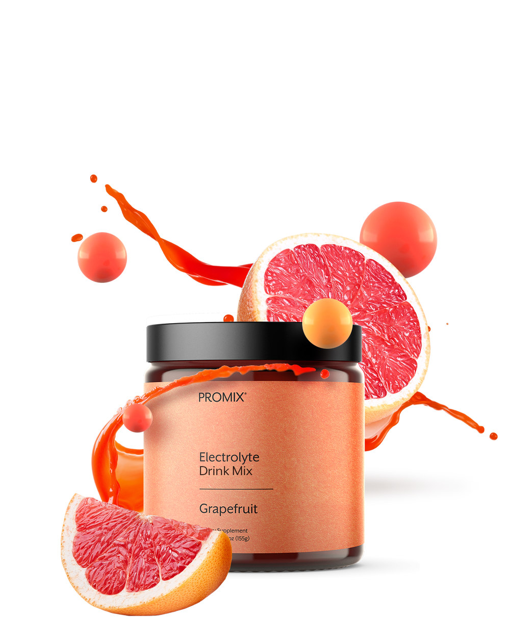 Grapefruit Electrolyte Drink Mix, 30 Serving Jar